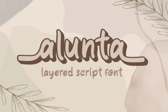 Alunta: The Perfect Handwritten Script Font for Crafters and Sellers
