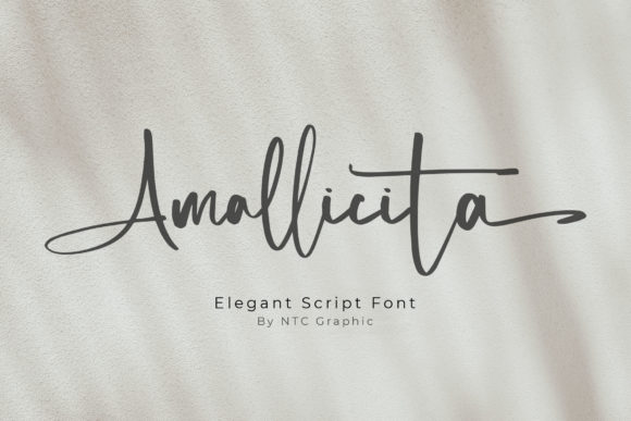 Amallicita: The Handwritten Font That Elevated My Small Business Brand