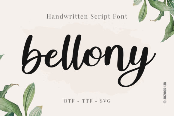 Bellony: The Handwritten Typeface That Transformed My Brand Identity