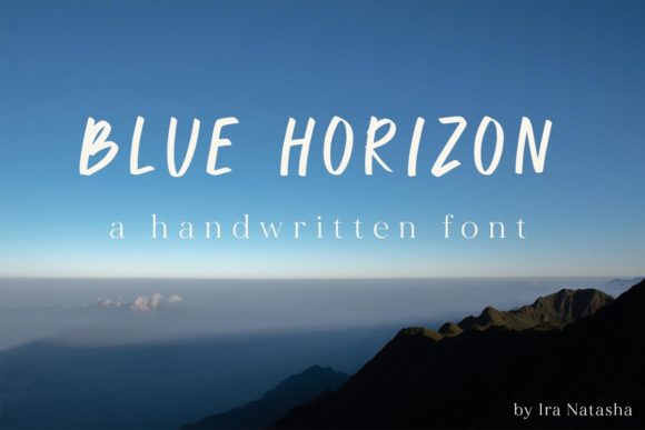 Blue Horizon: The Handwritten Typeface That Transformed My Brand Identity