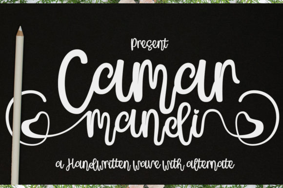 Camar Mandi: A Whimsical Script Font for Handmade Branding