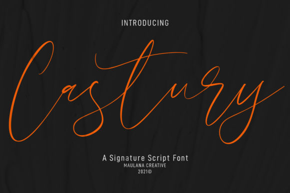 Castury: A Script Font Review for Modern Campaign Design