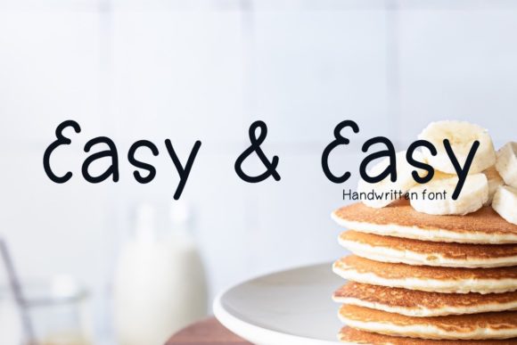 Easy Easy: A Sweet Handwritten Font for Friendly Brand Identity