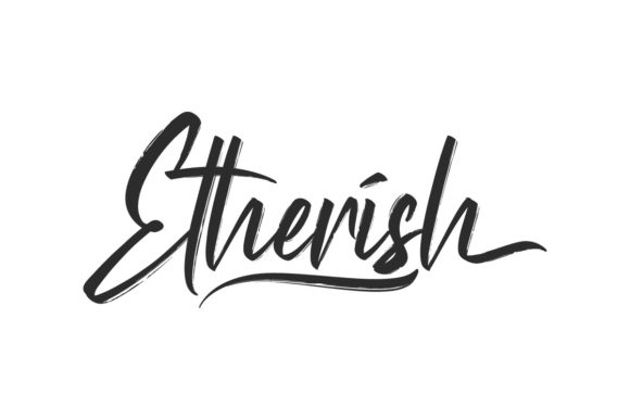 Etherish: The Brushed Script Font That Elevates Campaign Visuals
