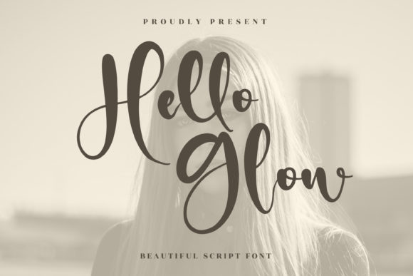 Hello Glow: A Handwritten Script Font for Editorial Design
