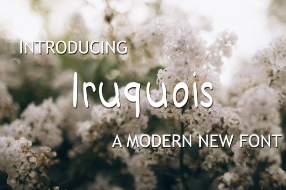 Iruquois: A Handwritten Script Font for Editorial Design