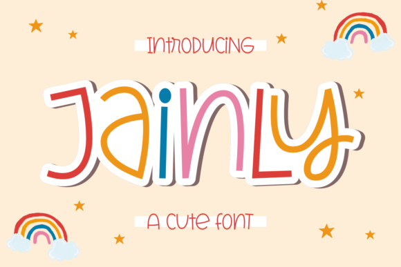 Jainly: The Playful Handwritten Typeface for Whimsical Branding