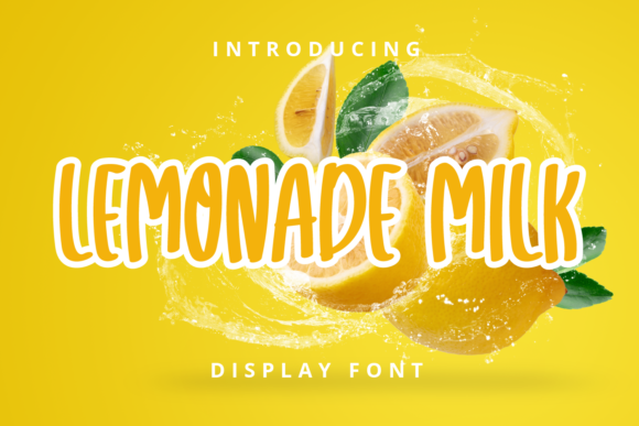 Lemonade Milk: The Quirky Handwritten Font for Editorial Design