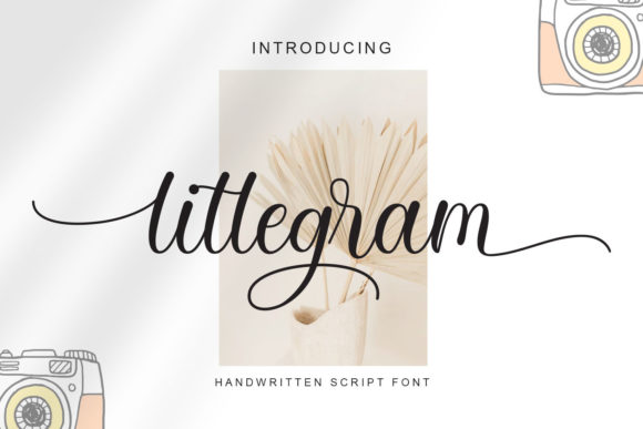 Litlegram: A Handwritten Script Font for Modern Web Design