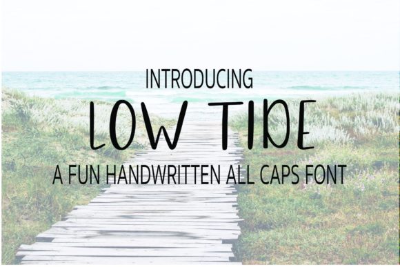 Low Tide: The Handwritten Typeface for Authentic Campaign Visuals