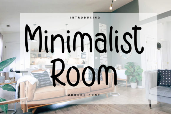 Minimalist Room Typeface: Elevate Your Brand With Natural Handwritten Style