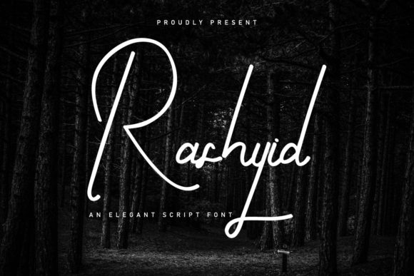 Rashyid: A Delicate Handwritten Script for Modern Brand Identity
