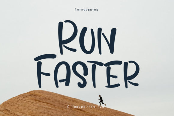 Run Faster Typeface: A Quirky Script for Relaxed Branding