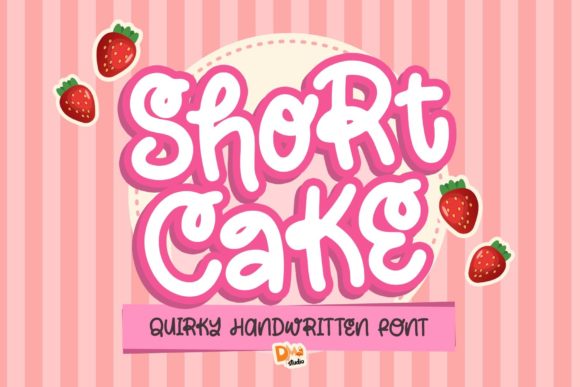 Short Cake Typeface: A Creative Font for Trendy Campaigns