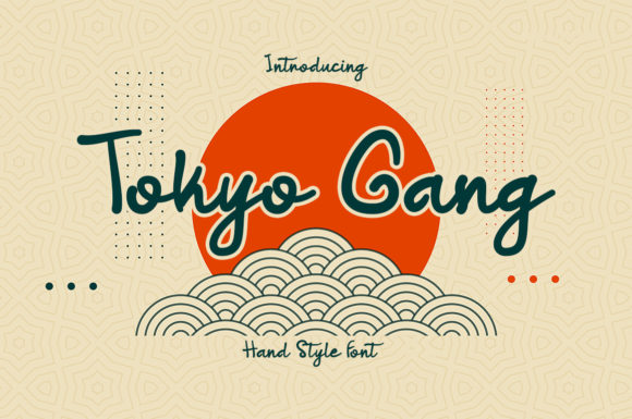 Tokyo Gang: A Creative Script Font for Modern Campaign Design