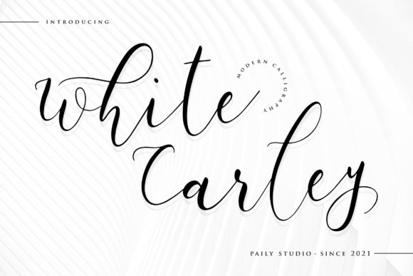 White Carley: A Timeless Script Font for Professional Branding