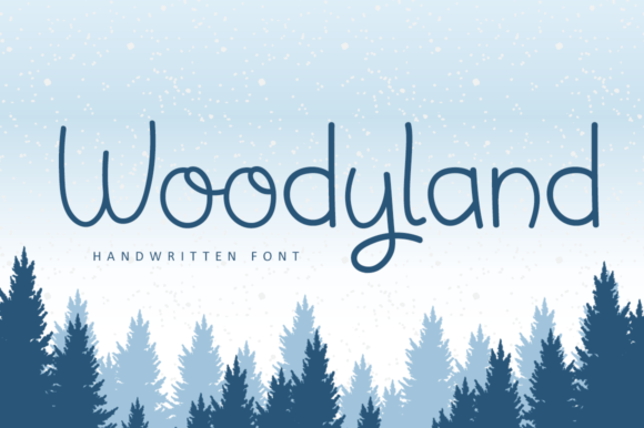 Woodyland: The Handwritten Script Font for Authentic Brand Identity